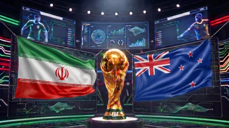 Iran vs. Nueva Zelanda se enfrentan por el Grupo G del Mundial 2026.