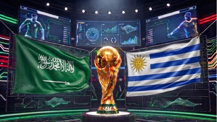 Arabia Saudita vs. Uruguay se enfrentan por el Grupo H del Mundial 2026.