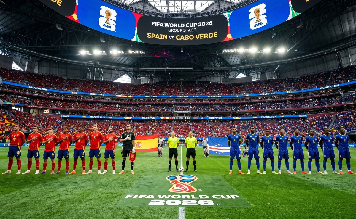 España vs Cabo Verde: dónde ver en vivo, minuto a minuto y transmisión online por el Mundial 2026