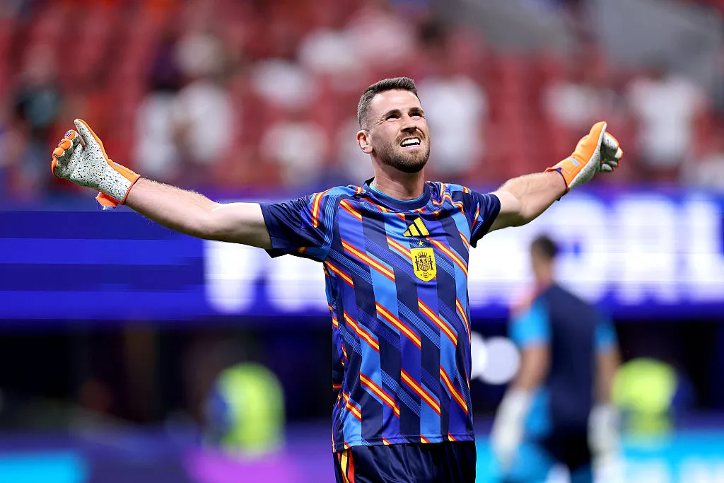 Unai Simón será el arquero titular de España. Foto: Getty