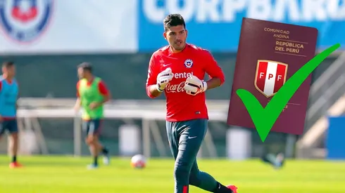 Miguel Vargas, alias Manotas, es portero de un grande de Perú.