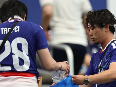 Un ejemplo Mundial: hinchas de Japón limpian el estadio tras debut