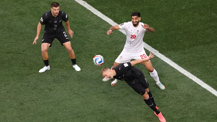 Irán empata ante Nueva Zelanda de Tim Payne