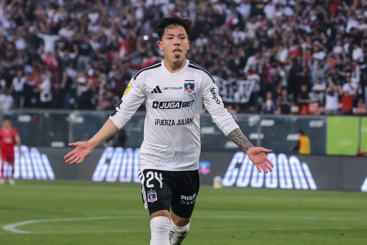 Leandro Hernández, actual delantero titular en Colo Colo (Photosport)