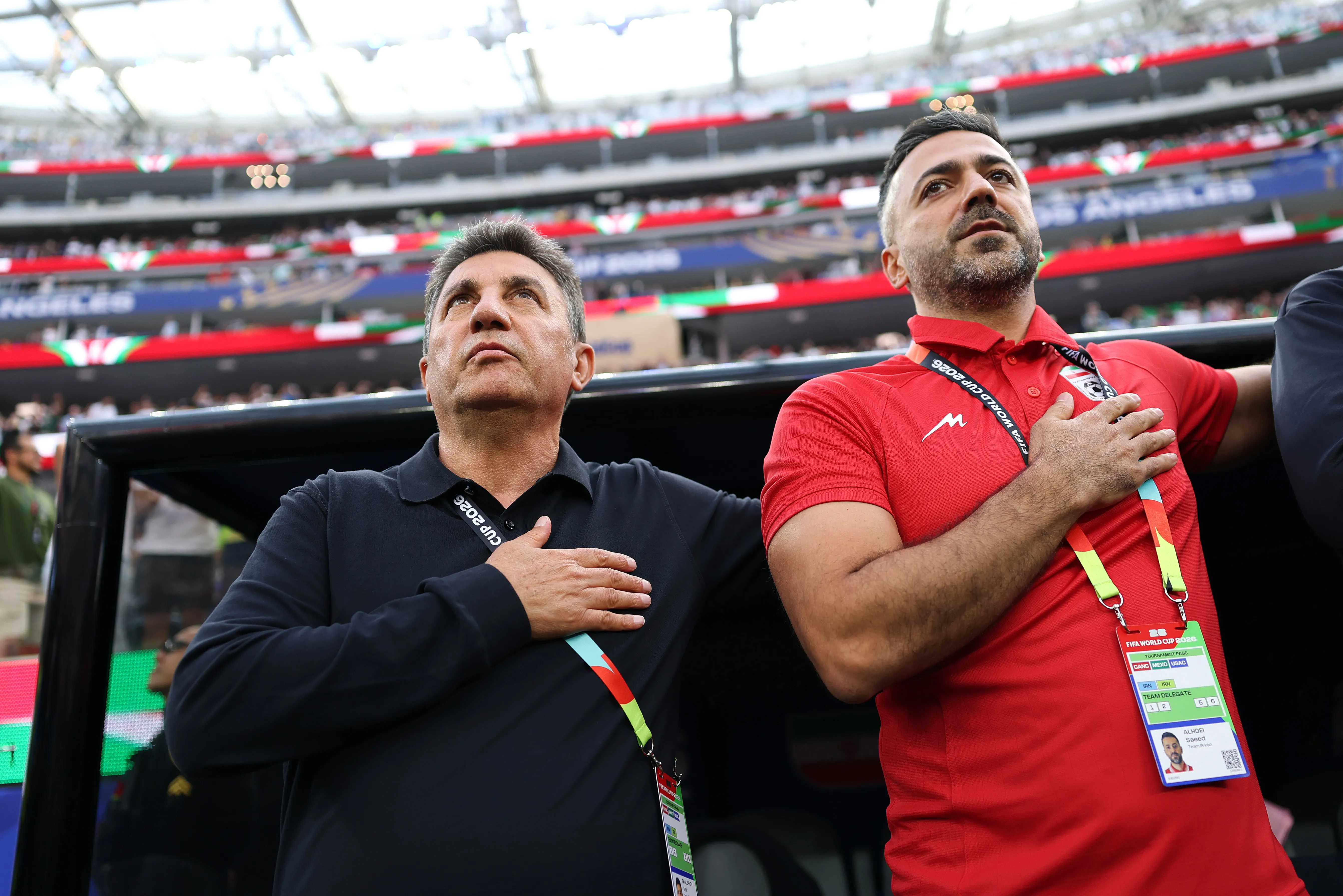 Amir Ghalenoei, entrenador de Irán, sacó la voz por su selección | Getty Images