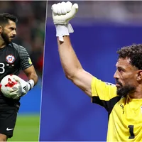 Johnny Herrera se saca los guantes por Vozinha