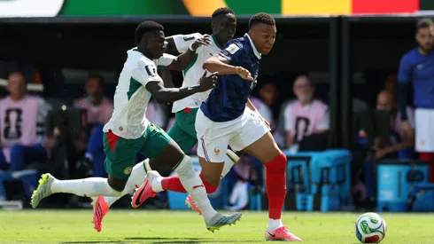 Mbappé no ha podido superar a la defensa de Senegal