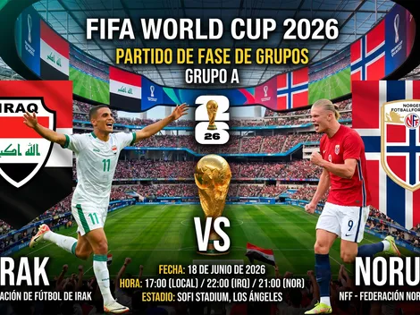 Minuto a minuto: Noruega y Haaland debutan contra Irak
