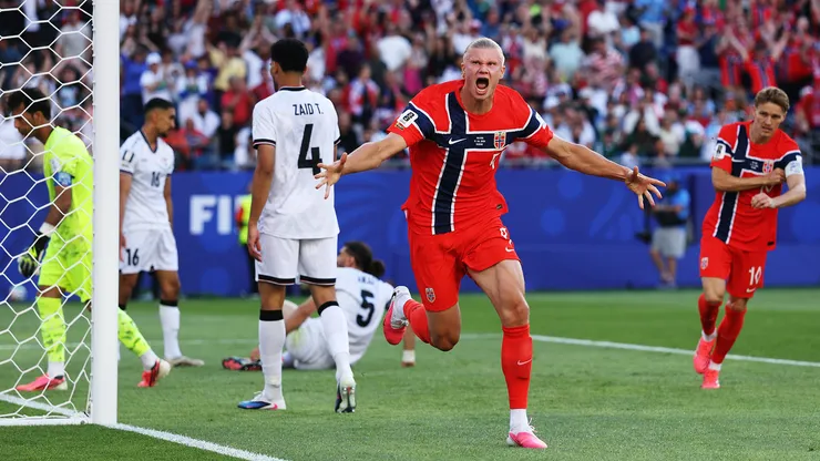 Noruega debuta contra Irak con goleada en el Mundial 2026.