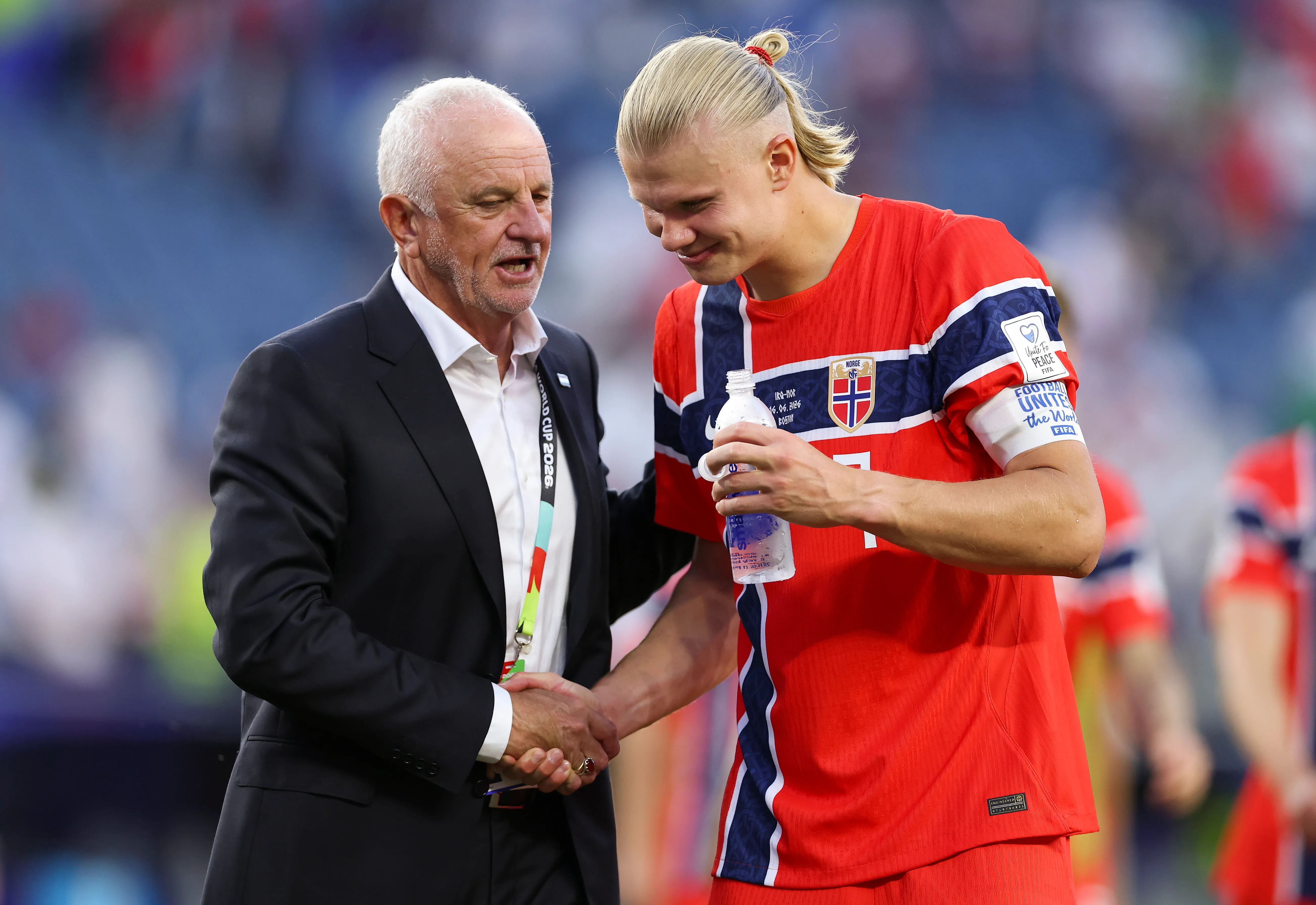 Misión cumplida: Noruega y Haaland debutaron con goleada contra Irak.