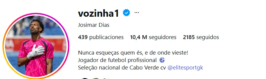 Captura Instagram.