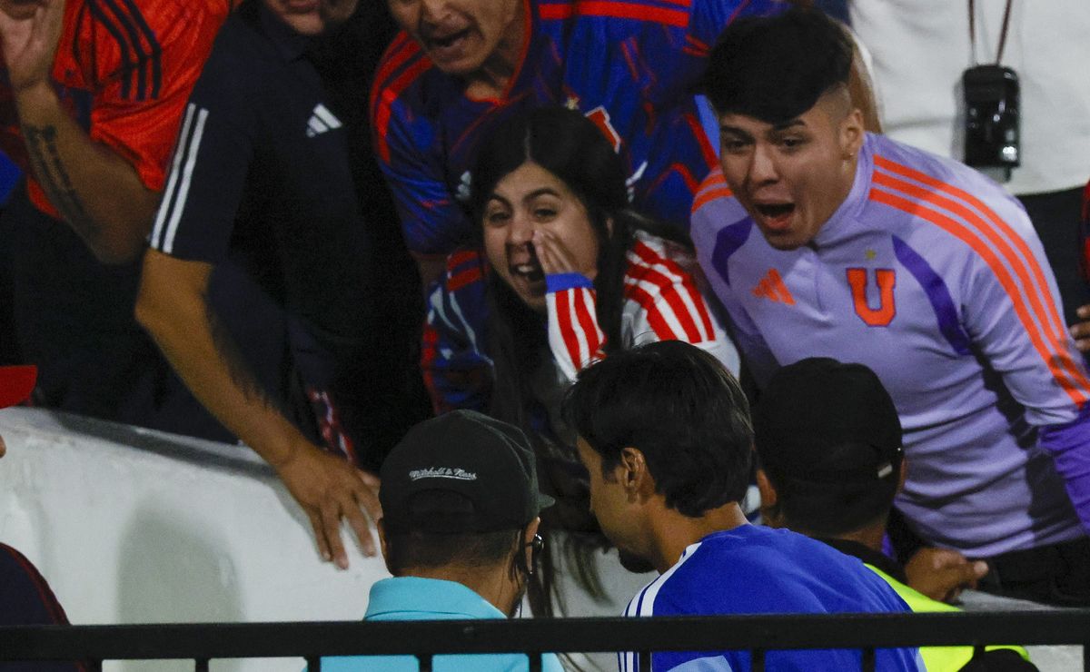 Hincha de U. de Chile que encaró a Paqui Meneghini recibe duro castigo: ocho años sin estadio