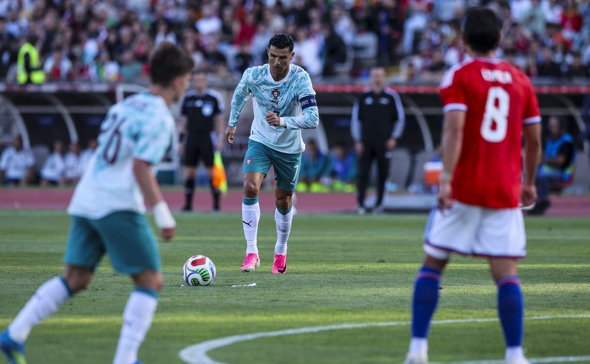 Con Cristiano Ronaldo buscando goles: la formación de Portugal vs Congo en el Mundial 2026