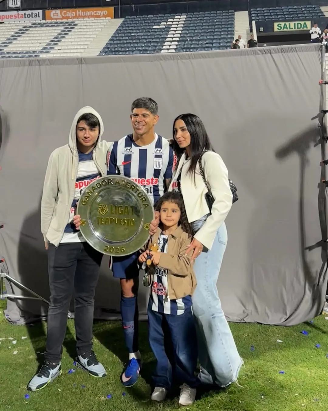 Pavez fue campeón con Alianza Lima el primer semestre