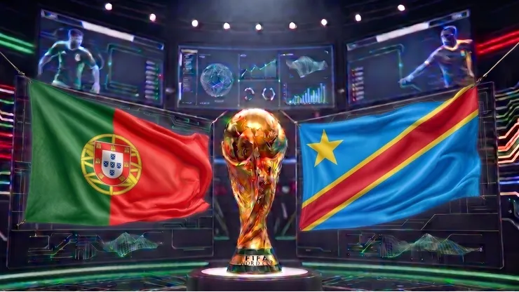 Portugal enfrenta a RD Congo por el Grupo K del Mundial 2026.