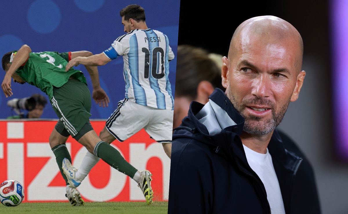 Zinedine Zidane dice lo que muchos piensan del planchazo de Lionel Messi: “Me decepciona”