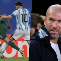Zidane dice lo que muchos piensan del planchazo de Messi: "Es una..."