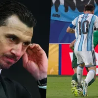 Zlatan lanza defensa a Messi tras su planchazo: “Ni siquiera es...”