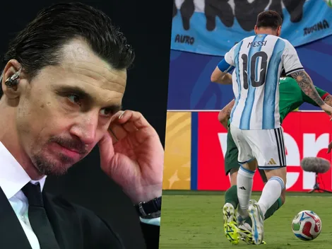 Zlatan lanza defensa a Messi tras su planchazo: “Ni siquiera es...”