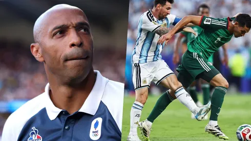 Henry defendió a Messi tras su fuerte planchazo.