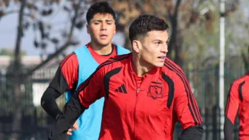 Lucas Cepeda y Damián Pizarro aparecieron entrenando con Colo Colo.