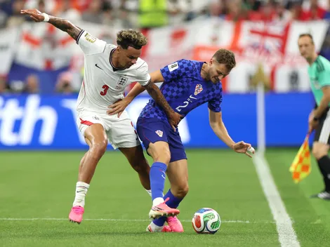 Minuto a minuto: Inglaterra y Croacia llevan cuatro goles en fútbol total