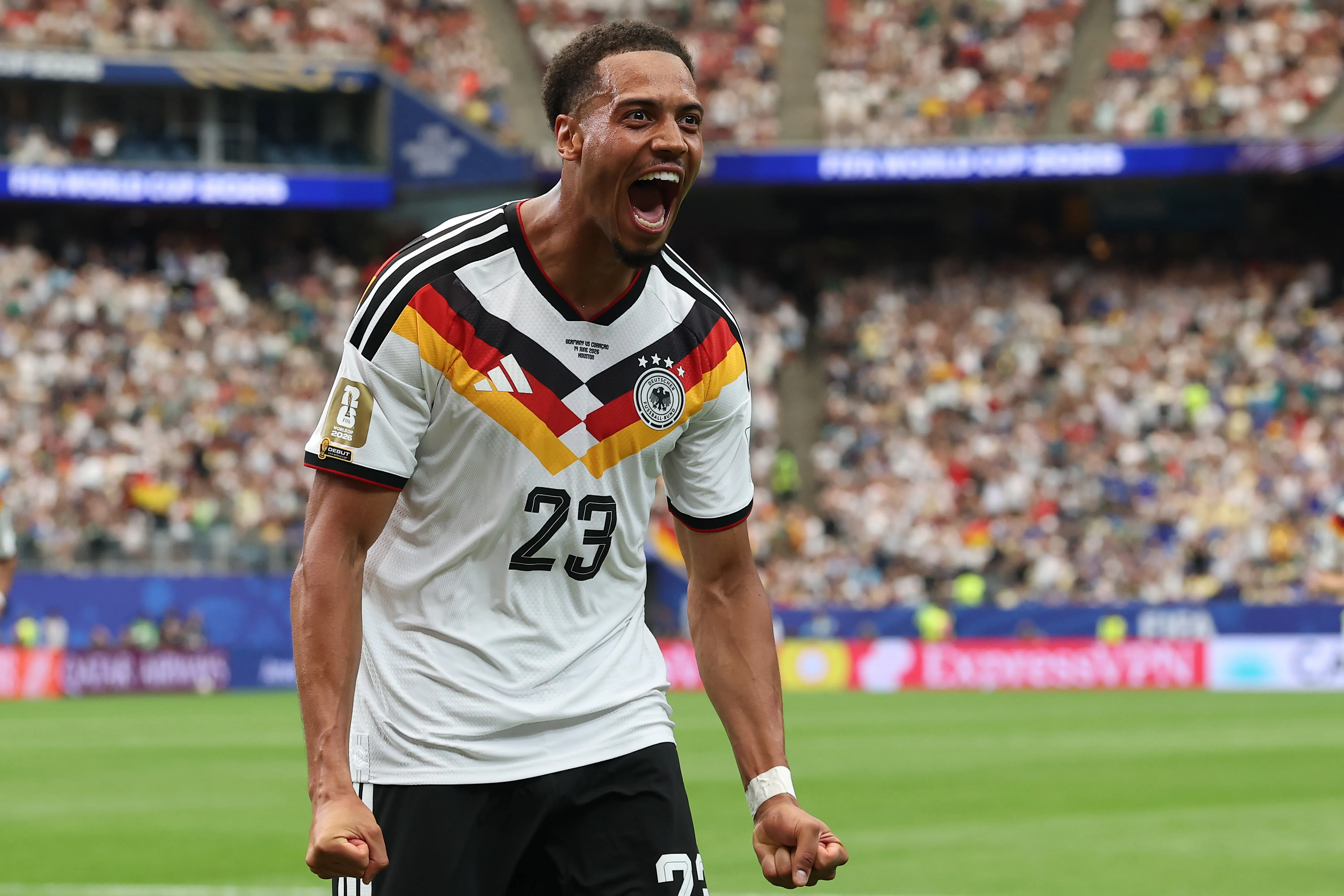 En una Alemania demoledora, Nmecha era el que estaba en todas ante Curazao | Getty Images