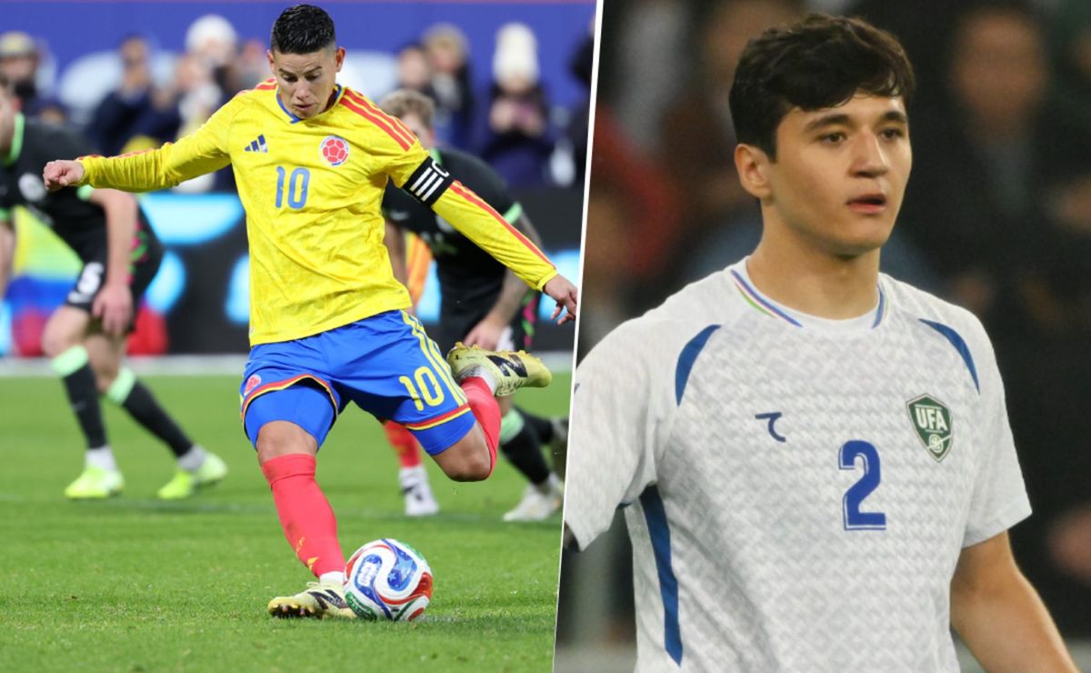 Minuto a minuto: Colombia con James Rodríguez busca primer triunfo ante Uzbekistán