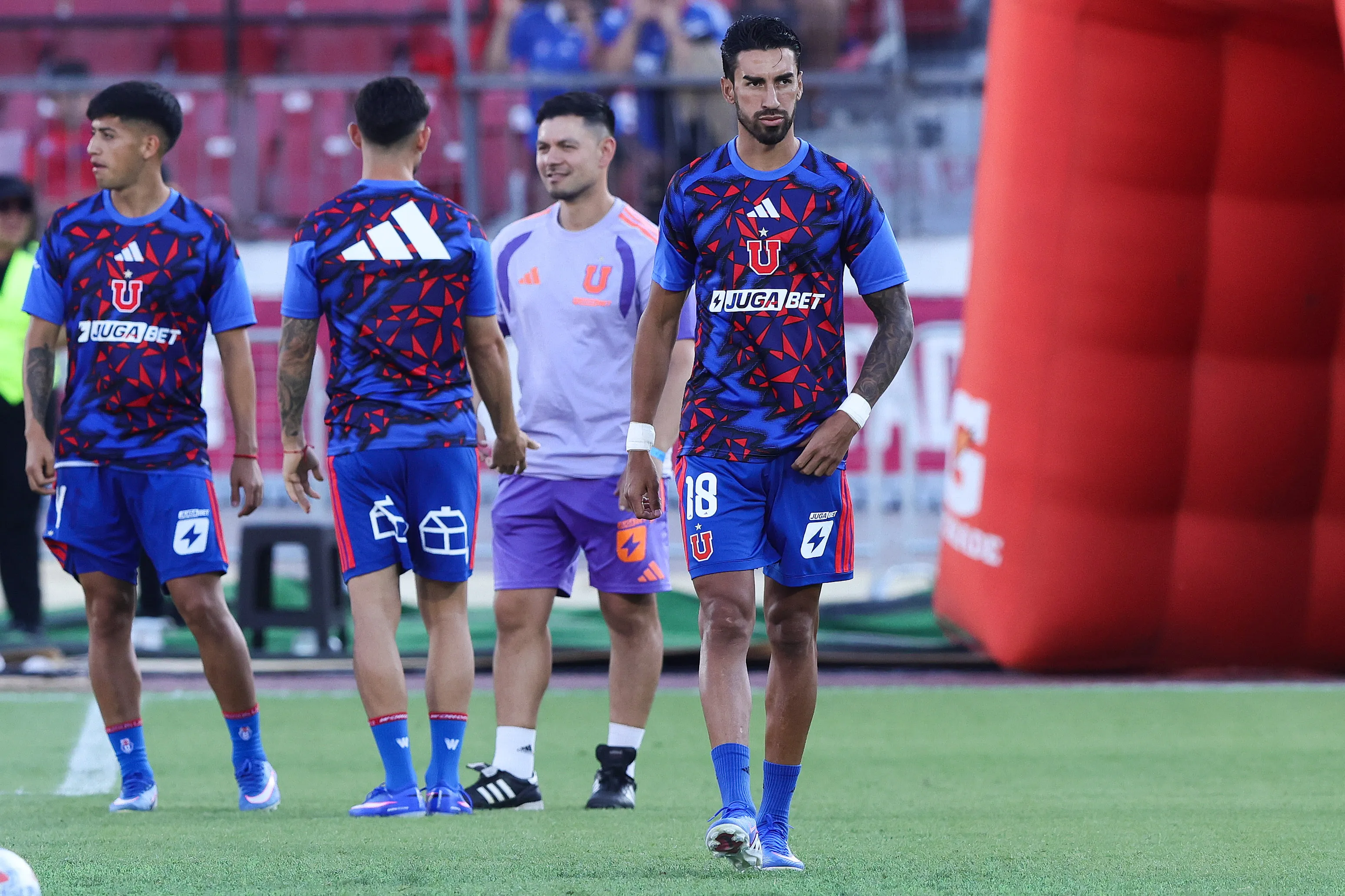 Futbol, Universidad de Chile vs Audax Italiano
Fecha 1, Liga de primera 2026.
El jugador de Universidad de Chile Martin Lucero, es fotografiado antes de el partido de la liga de primera contra Audax Italiano disputado en el estadio Nacional en Santiago, Chile.
30/01/2026
Felipe Zanca/Photosport
Football, Universidad de Chile vs Audax Italiano
First date, 2026 First division league.
Universidad de Chile player Martin Lucero, is photographed before a first division league match against Audax Italiano at the Nacional stadium in Santiago, Chile.
30/01/2026
Felipe Zanca/Photosport