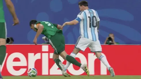 Esta fue la polémica de Messi