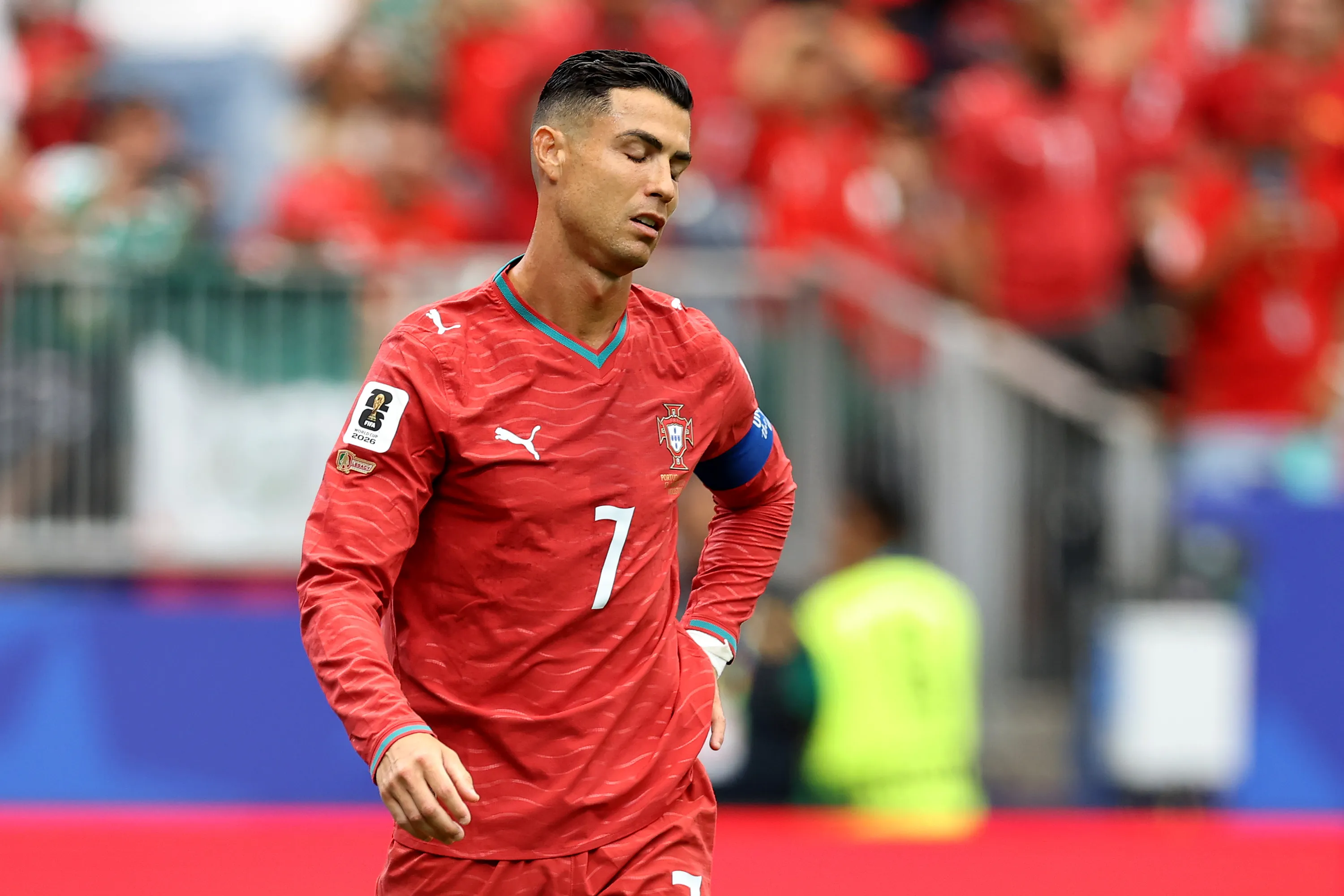 Críticas para Cristiano Ronaldo tras su debut en el Mundial 2026 | Getty Images