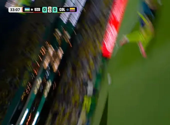 La última imagen que captó camarógrafo que salió lesionado del Mundial