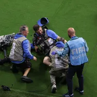Camarógrafo salió lesionado en transmisión del Colombia vs Uzbekistán