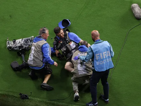 Camarógrafo salió lesionado en transmisión del Colombia vs Uzbekistán
