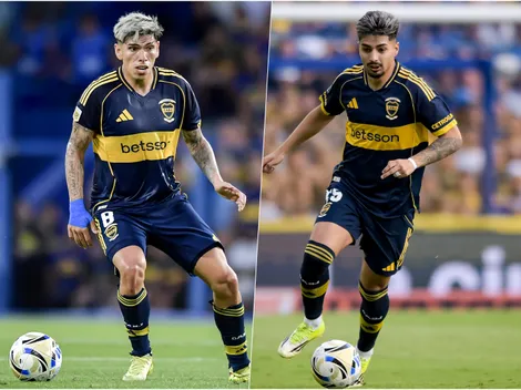Palacios y Alarcón respiran en Boca: la gran noticia que les da el nuevo DT