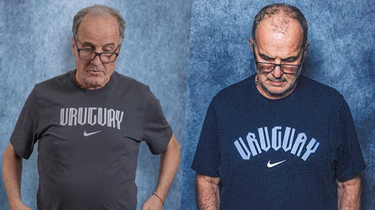 Notable imictación del humorista al DT de Uruguay.