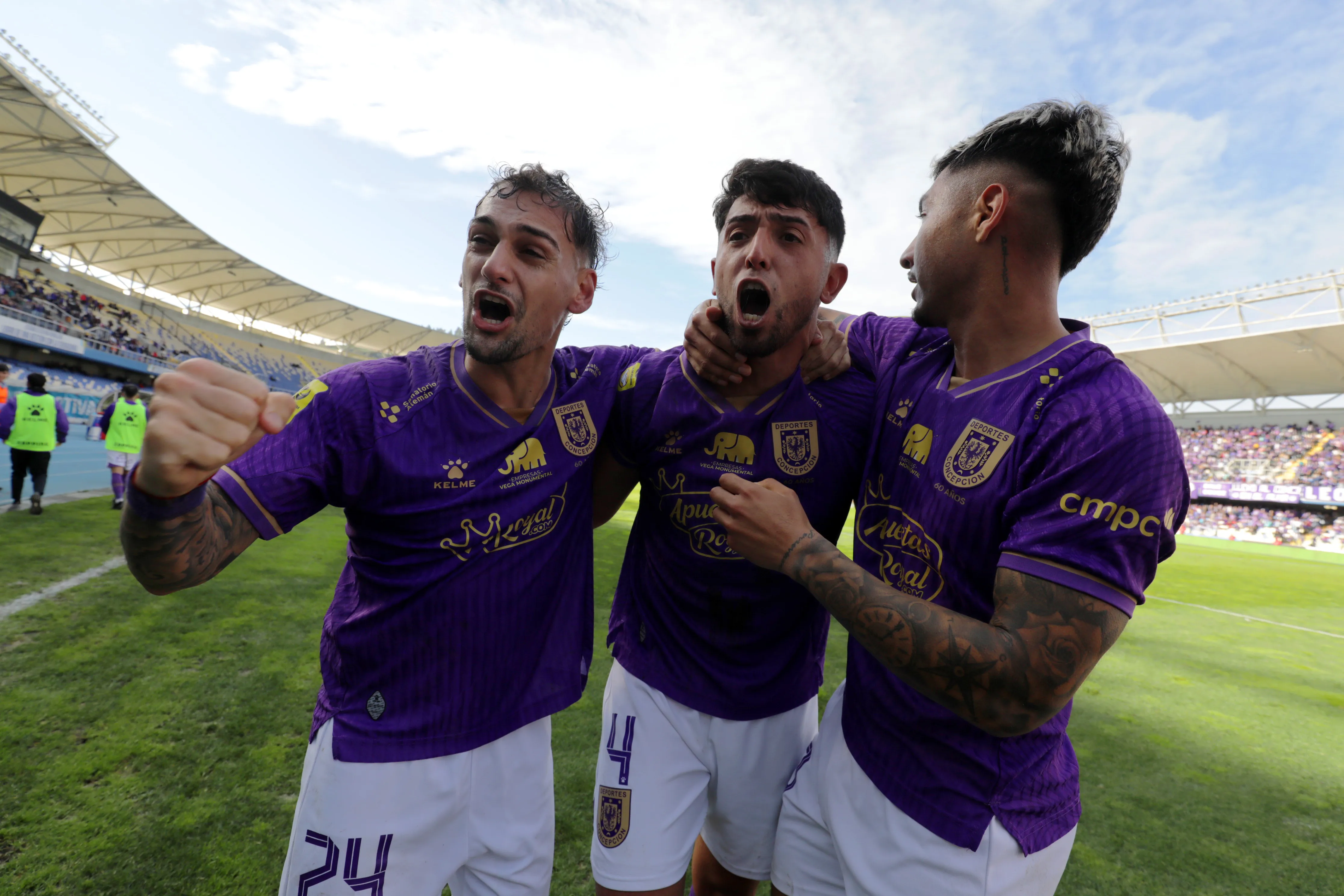 Deportes Concepción cerró la primera mitad de la Liga de Primera como el club con más penales a favor. | Foto: Photosport.