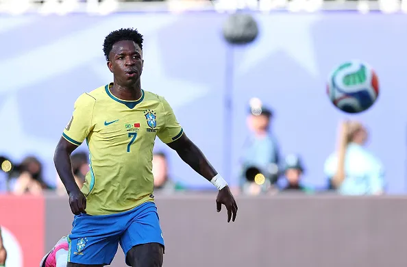 Vinícius Jr. rescató el 1-1 de Brasil ante Marruecos – Getty