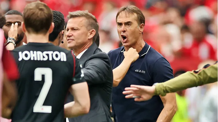 Julen Lopetegui se enojó con Jesse Marsch tras goleada en Vancouver.