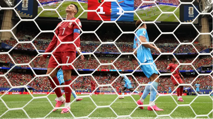 Cristiano Ronaldo tuvo un mal debut en el Mundial.