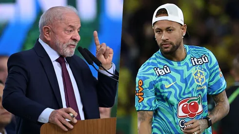 Lula no tuvo piedad con Neymar.