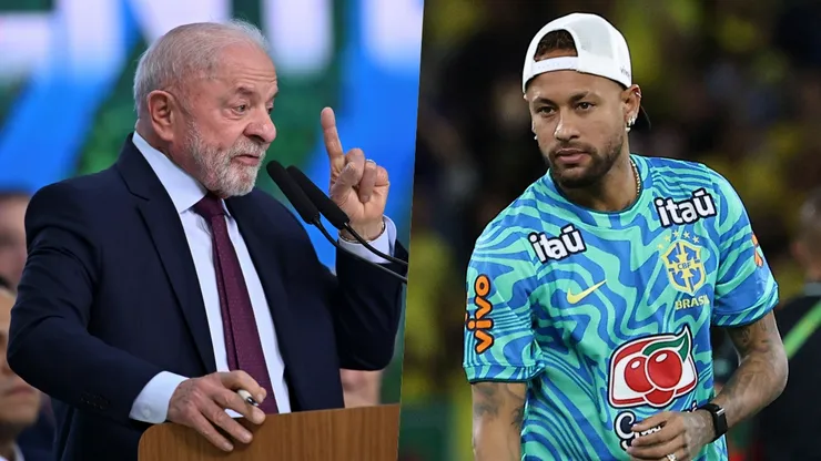 Lula no tuvo piedad con Neymar.
