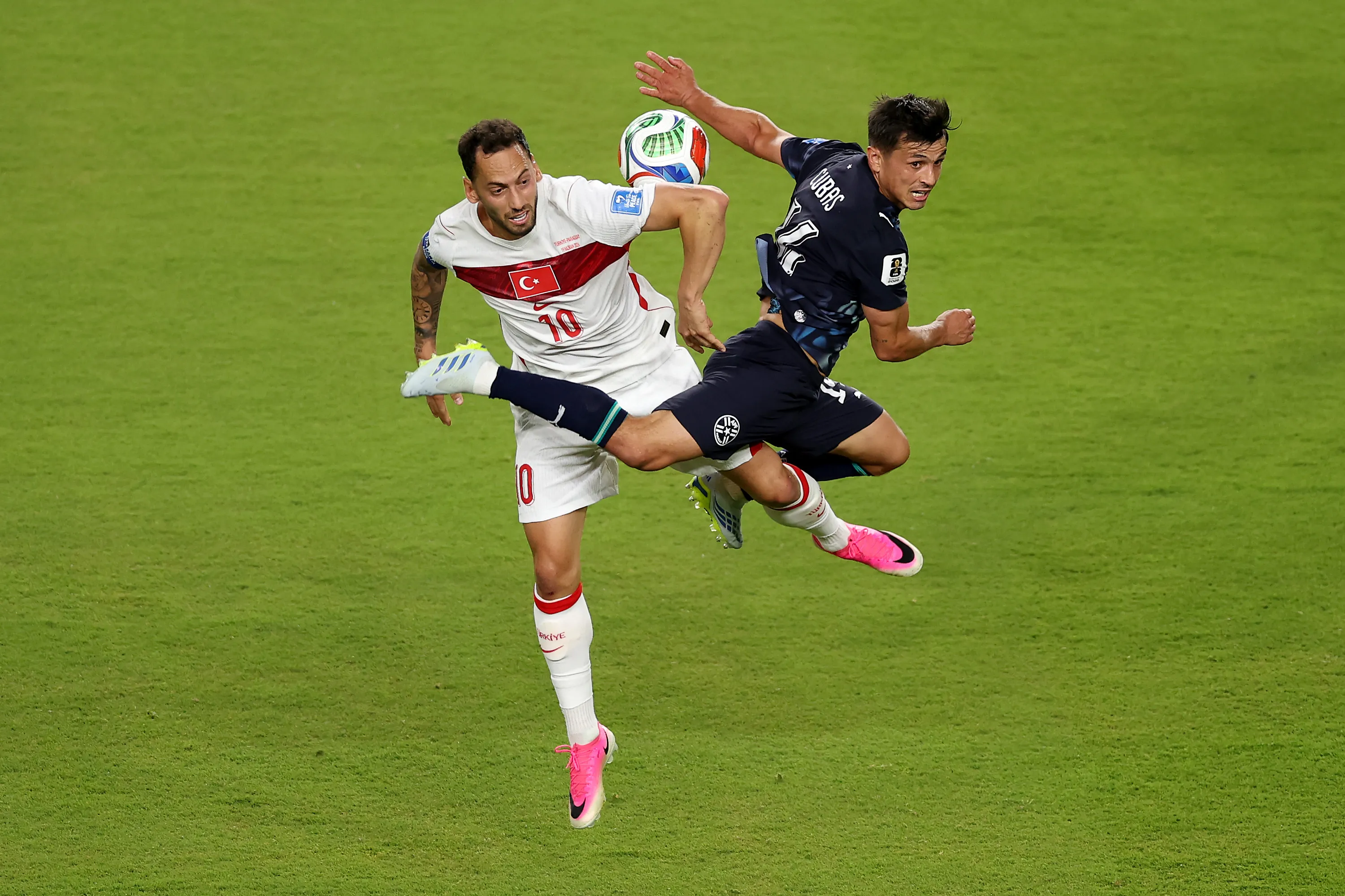 Turquía dominó y tuvo la posesión pero no pudo con la muralla de Paraguay. (Photo by Stu Forster/Getty Images)