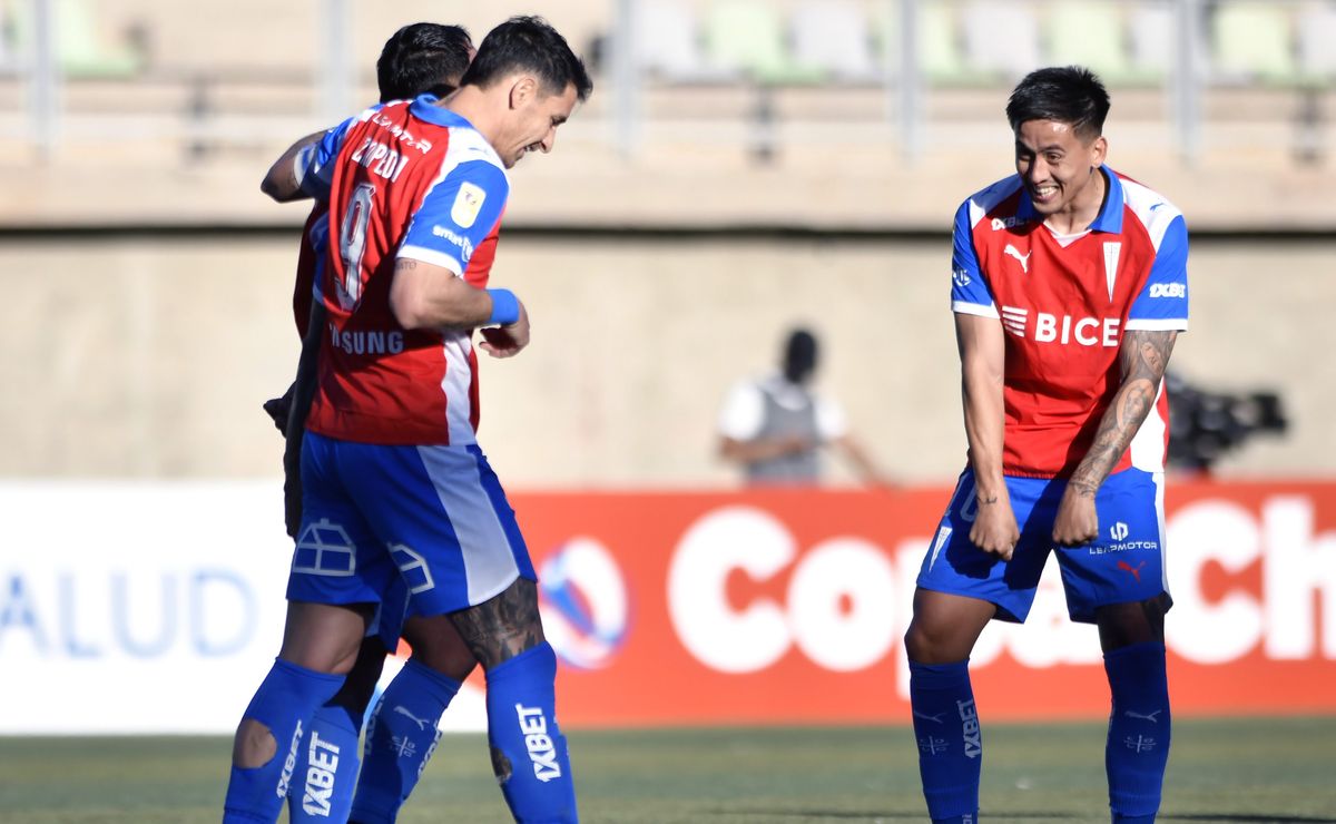 U Católica sigue goleadora: derrota a Deportes Copiapó en su estreno en la Copa Chile