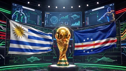 Uruguay enfrenta a Cabo Verde por el Grupo H de la fase e grupos.