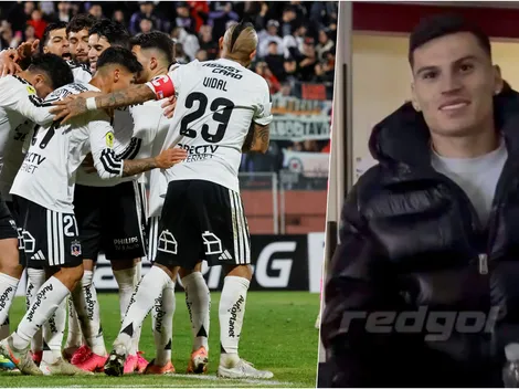 Cepeda fue sorpresa en el triunfo de Colo Colo: "Acá tiene un hincha"