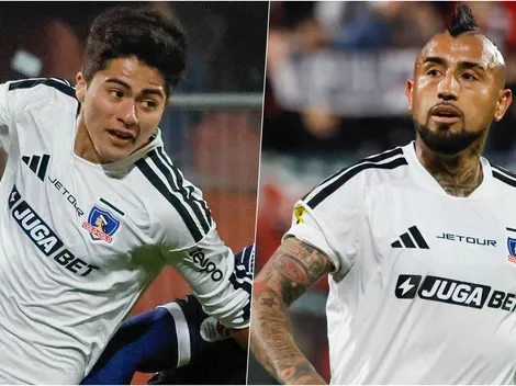 Vidal bendice al debutante de 16 años en Colo Colo: "Mucha personalidad"