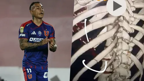 Eduardo Vargas se descargó en redes sociales.