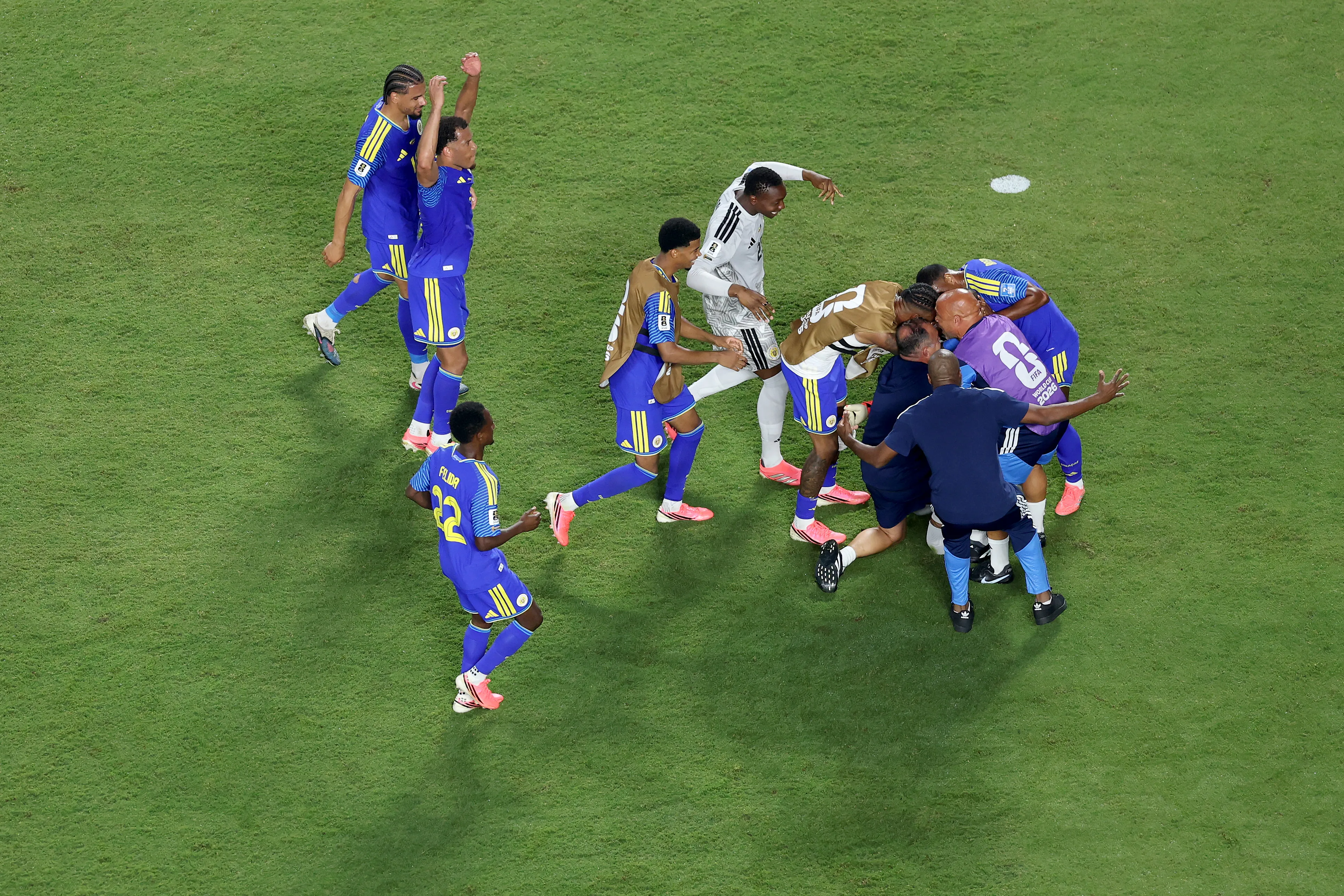 Curazao logró un valioso empate contra Ecuador. (Photo by Michael Steele/Getty Images)