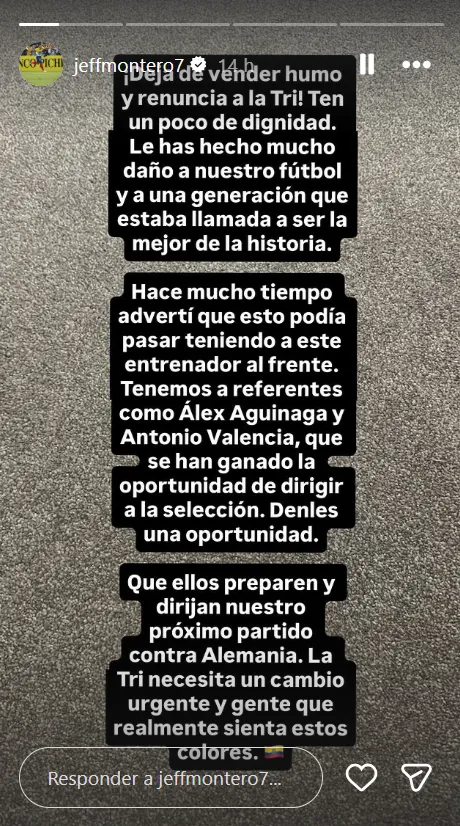 Captura Instagram.